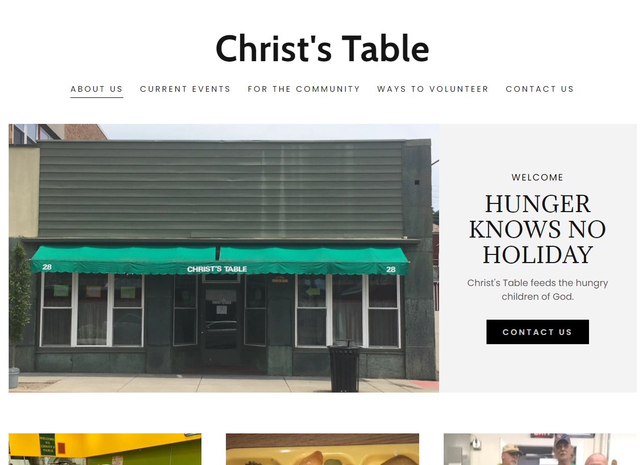 The Knights Foundation, Inc. Supports Christ’s Table